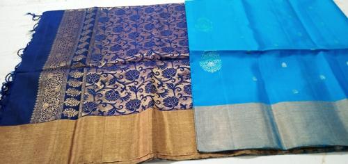 SOFT SILK SAREE WITH BLOUSE